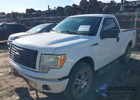 2014 Ford F150 Stx из США, поврежденный, VIN 1FTMF1EF4EKF59906